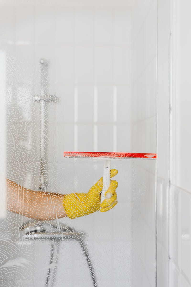 Eco-friendly cleaning professional